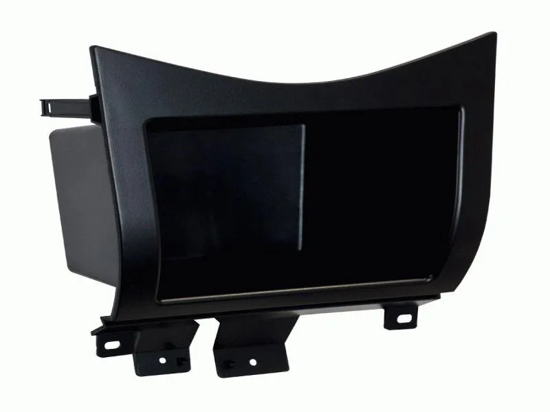 Black amplifier installation kit with wiring and connectors
