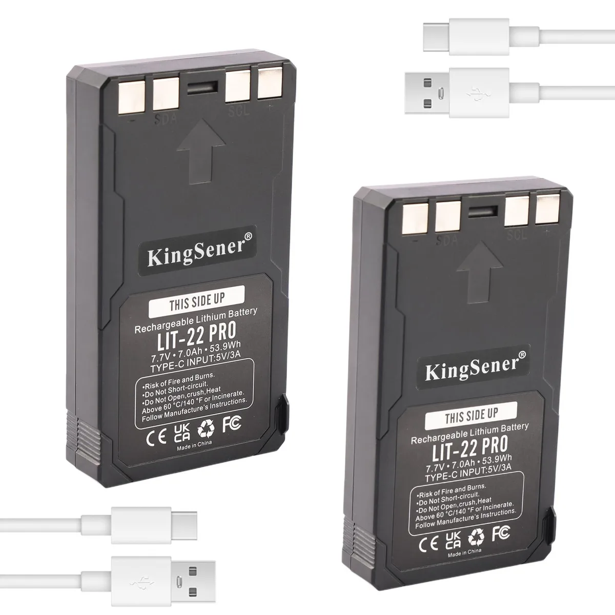 KingSener KingSener LIT-22Pro 7.7V 7000mAh laptop battery — product photo