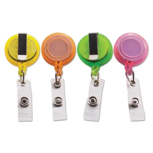 Advantus Advantus 4-Color Neon ID Card Reel Set 20 Pack — product photo