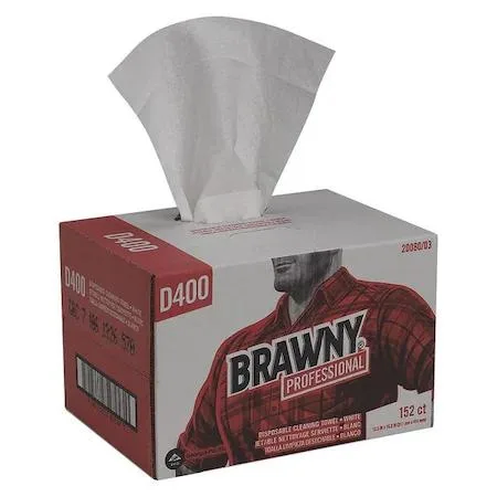 Georgia Pacific Georgia-Pacific 20080/03 Brawny Professional D400 Wipes 152 Sheets — product photo