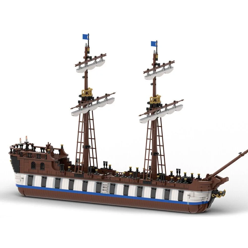 ZITIANYOUBUILD ZITIANYOUBUILD MOC-155721 Armed Merchant Ship 2423 Parts — product photo