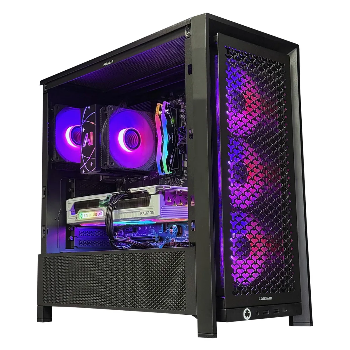 Andromeda Insights Andromeda Insights Frame 50 Elite Lite gaming PC Ryzen 5 9600X RX 9070 XT 32GB DDR5 1TB NVMe — product photo