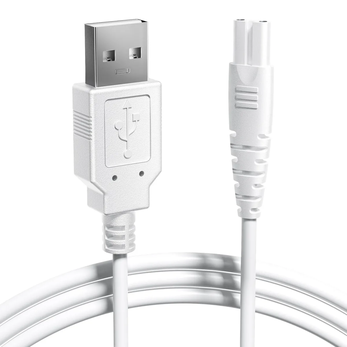  COSLUS USB A to Figure-8 Charger 120 cm White — product photo