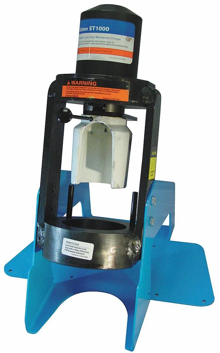 Eaton Eaton ET1000-001 hydraulic crimping machine 1/4 to 1 1/4 in — product photo
