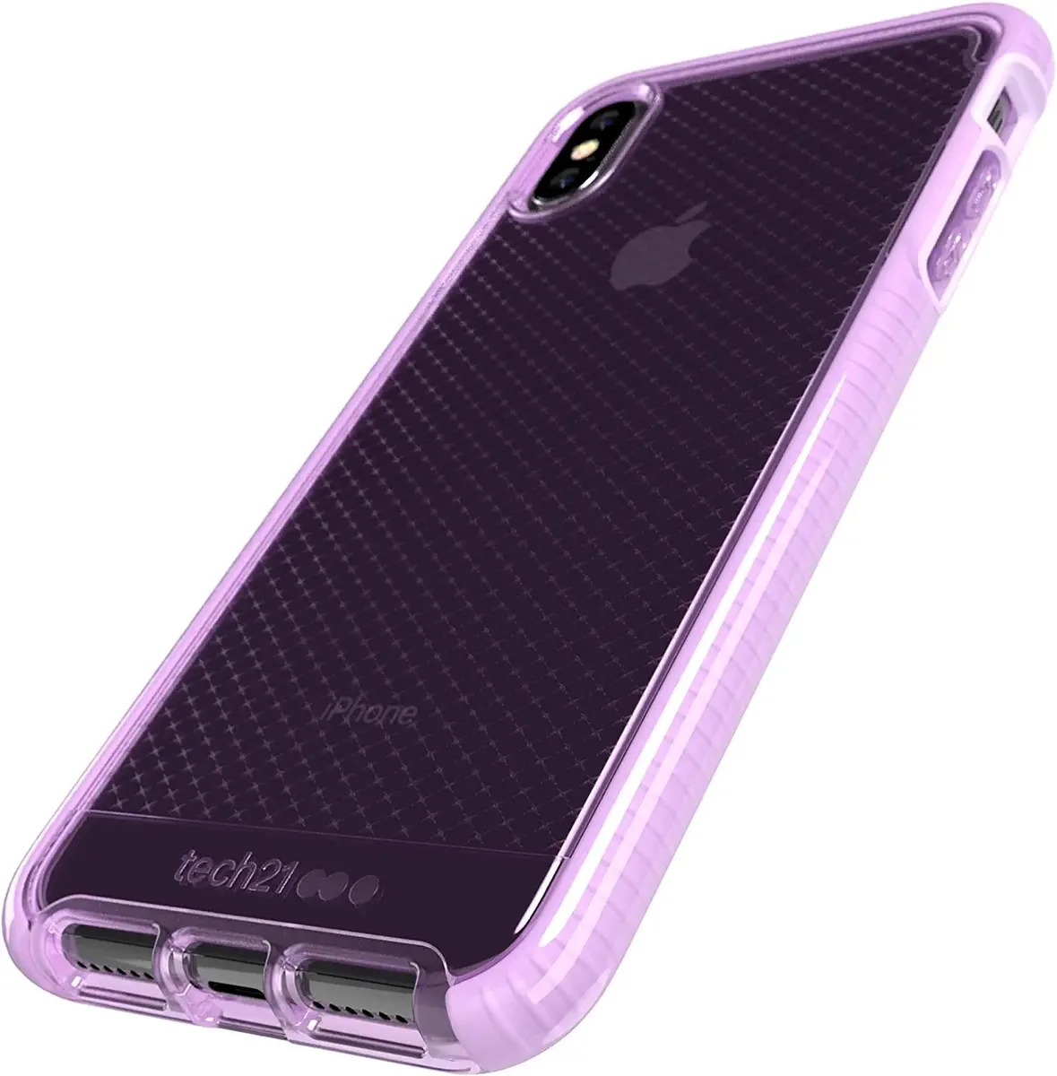 Tech21 Tech21 Evo Check iPhone Xs Max Ultra Violet cover — product photo