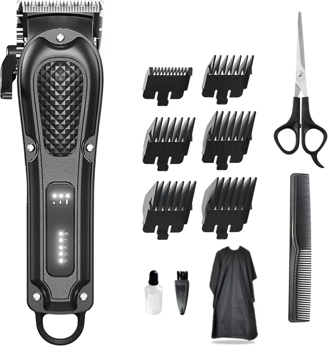 Bailink Bailink Hair Clippers Professional 13 pcs 200 min Black — product photo