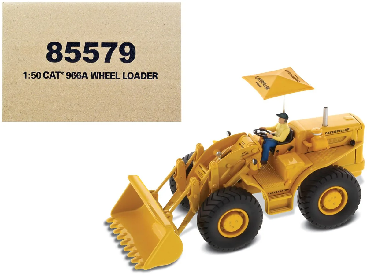 DieCast Masters DieCast Masters CAT 966A Wheel Loader 1/50 Vintage Series hobby collectible — product photo