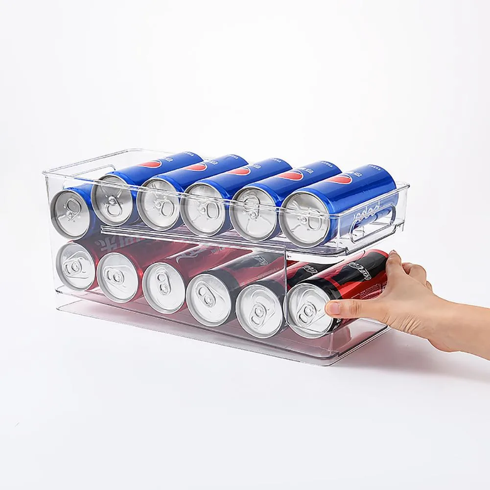Vandue Corporation Vandue Corporation OnDisplay FIFO Can Organizer 12 Cans Clear 13.75 x 6.5 x 6 — product photo