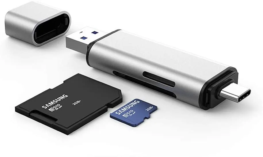 EVESKY EVESKY Memory Card Reader 512G USB 3.0 Type C 2 in 1 — product photo