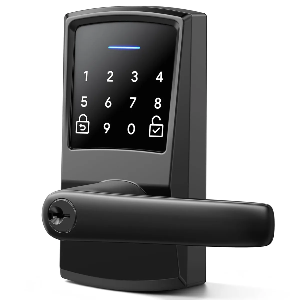 DNBeffulgent DNBeffulgent Nyboer H01A Keypad Door Lock Matte Black — product photo