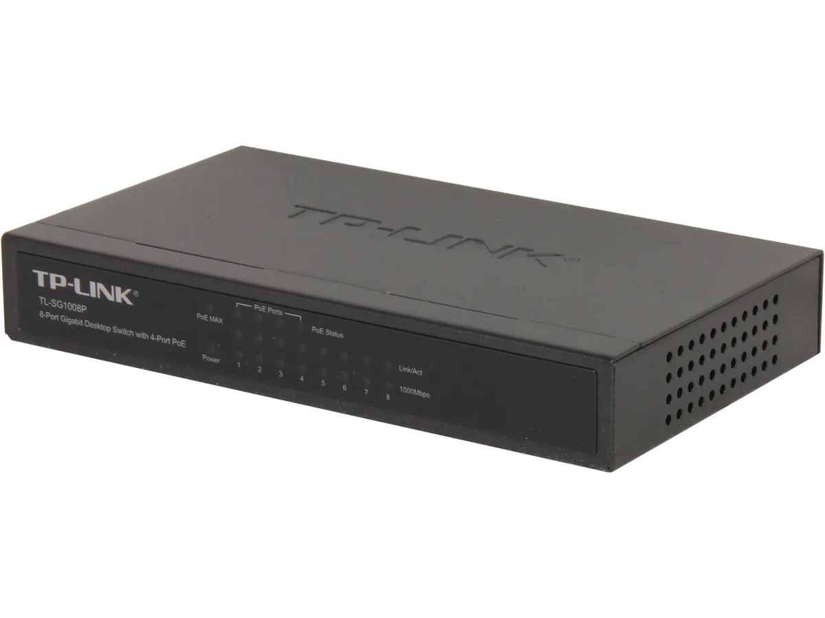 TP-Link TP-Link TL-SG1008P 8-port Gigabit PoE network switch — product photo