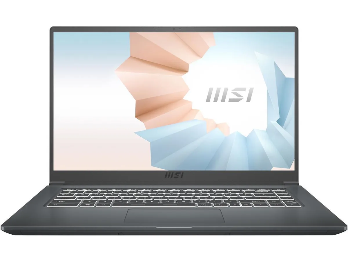 MSI MSI Modern laptop 15.6" i5-1155G7 16GB 512GB NVMe — product photo