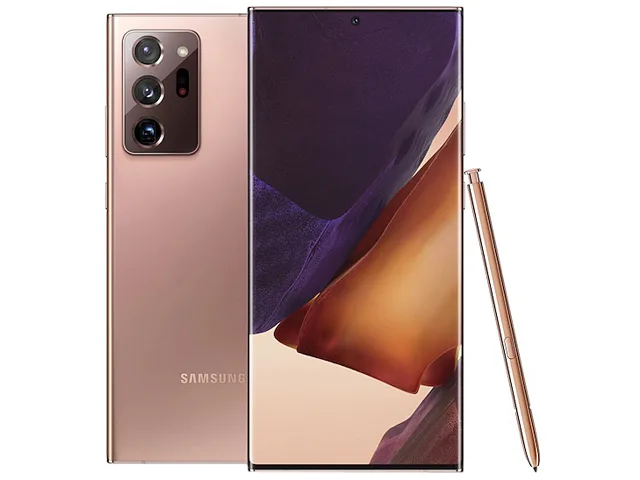 SAMSUNG SAMSUNG SM-N986UZNAXAA Galaxy Note20 Ultra 5G 128GB Mystic Bronze cell phones - unlocked — product photo