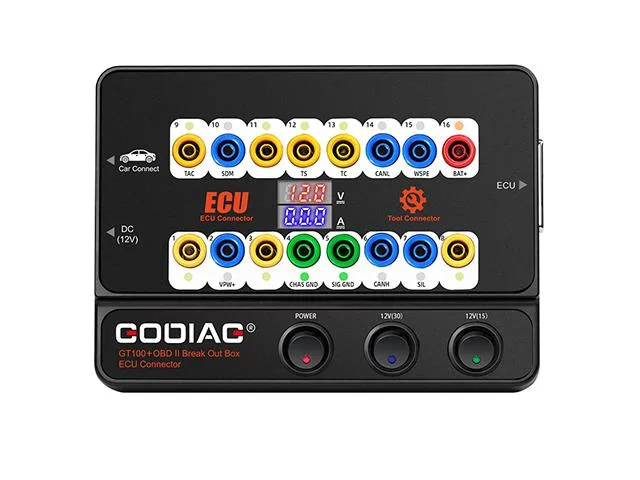 GODIAG GODIAG GT100+ OBDII Breakout Box ECU Connector measurement tool — product photo
