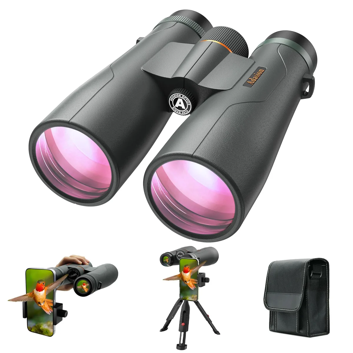  Adasion 15x56 HD Binoculars ADA004 Silver — product photo