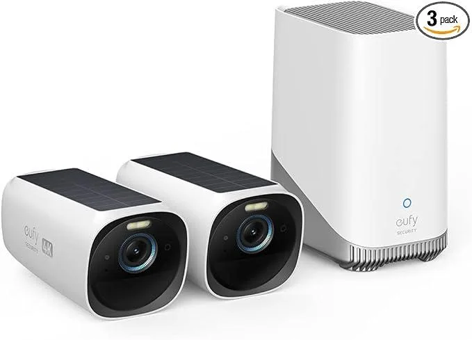 eufy eufy Security S330 eufyCam 3 2-Cam Kit network camera — product photo