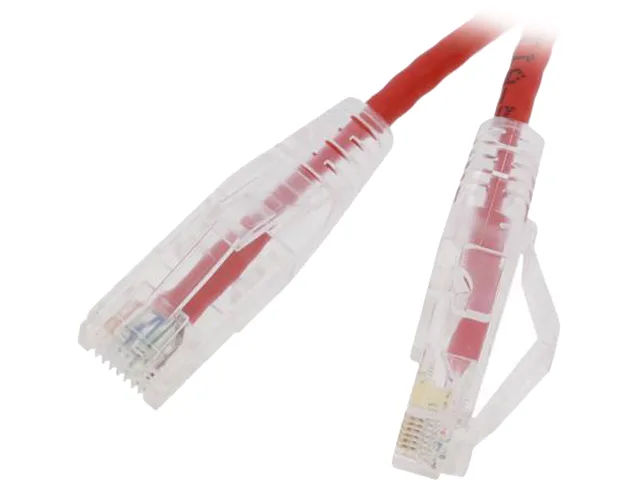 Nippon Labs Nippon Labs SLCAT6-28-3RD 28 AWG Cat6 network ethernet cable 3ft Red — product photo