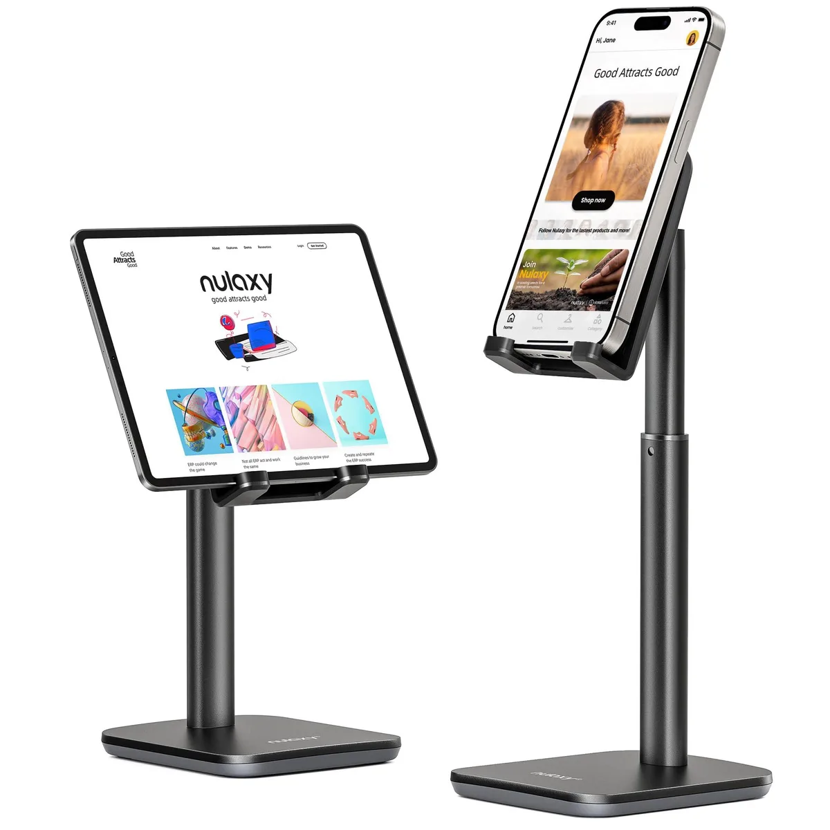 LAX T1 Nexus 5 Tower Phone Mount Black — product photo