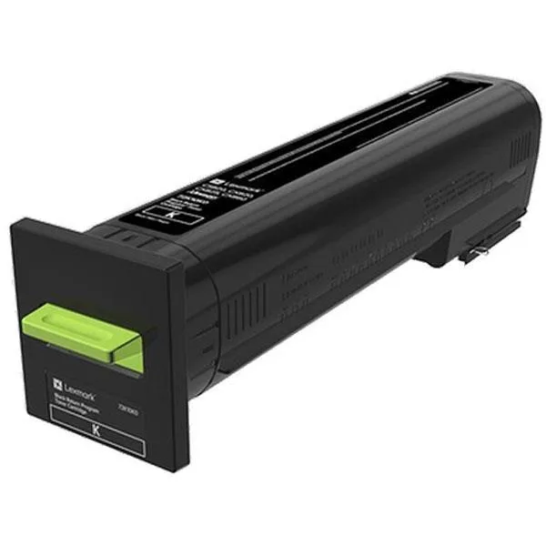Lexmark Lexmark 72K00KG Black Toner Cartridge 8000 Pages CS820 CX820 CX825 CX860 — product photo
