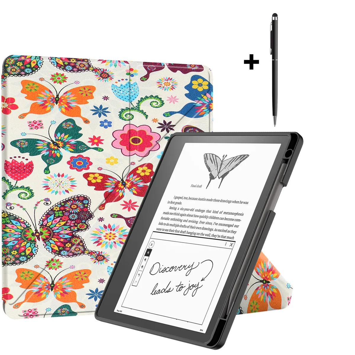 Werleo Werleo Butterfly Slim Case for Kindle Scribe 10.2 inch 2022 laptop case — product photo