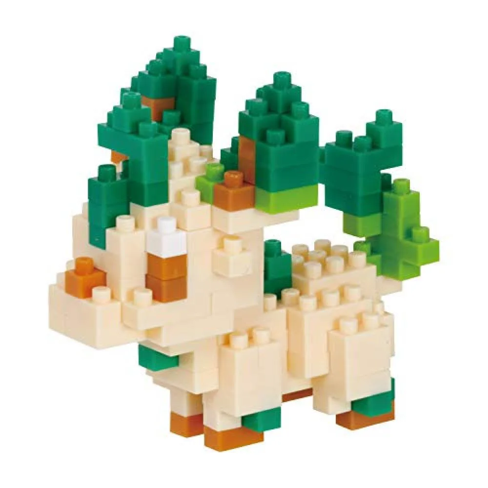 Kawada Kawada Nanoblock Pokemon Leafeon NBPM071 hobby collectible — product photo