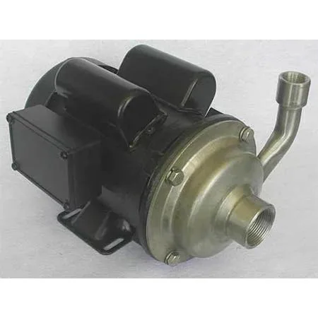 Dayton Dayton 4JMW6 Centrifugal Pump 304 Stainless 1/2in 1/3hp 21gpm — product photo