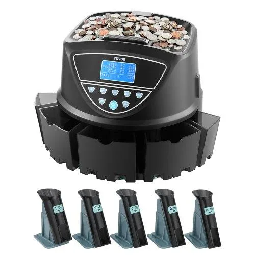 VEVOR VEVOR KSW550-4 Coin Sorter 300 pcs/min 2000 Capacity — product photo