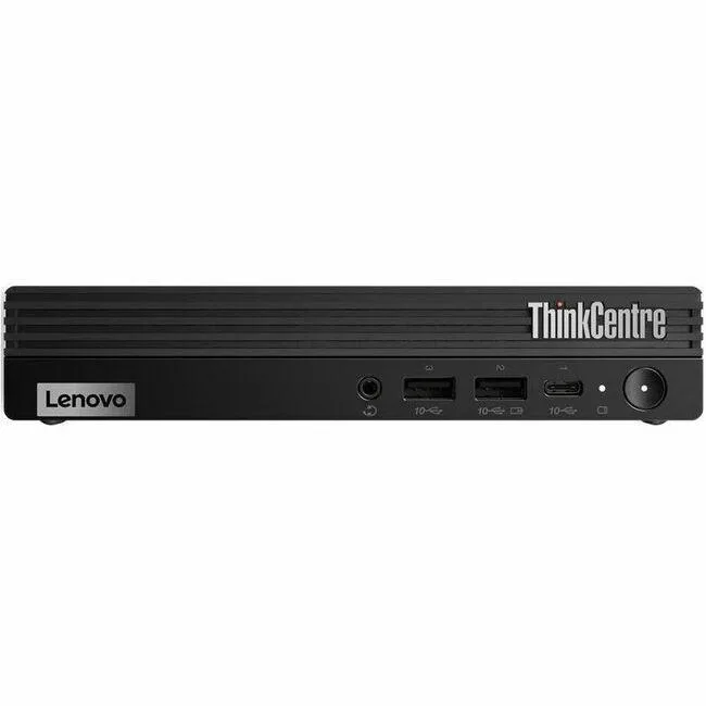 Lenovo Lenovo ThinkCentre M75q Gen 5 Tiny desktop PC AMD Ryzen 5 PRO 8500GE 16 GB 256 GB SSD Black — product photo