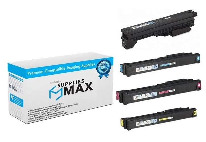 SuppliesMax SuppliesMax GPR-21MP toner cartridge combo pack BK/C/M/Y 30000 pages — product photo