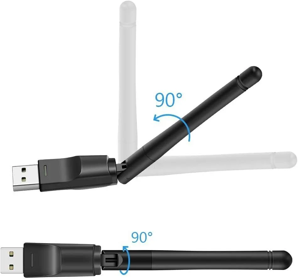 AUTECH AUTECH 150Mbps USB Wi-Fi Adapter RT5370 2.4GHz 2dBi Antenna — product photo