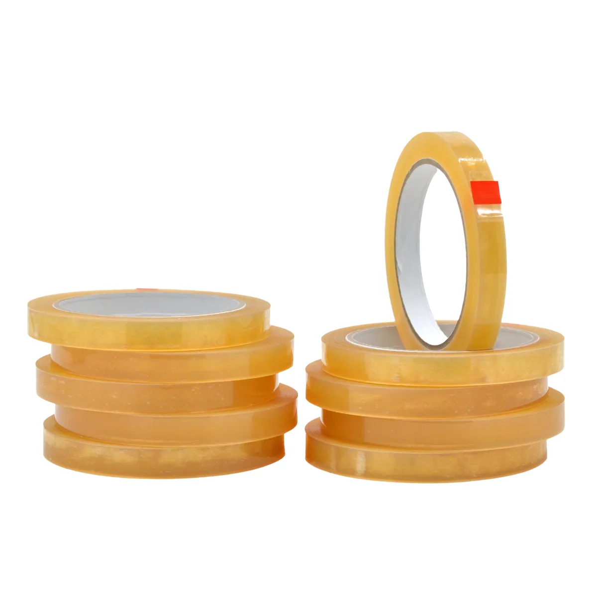 Tape Providers Tape Providers Biodegradable Packaging Tape Clear 1/2 inch x 72 yds Pack of 10 — product photo