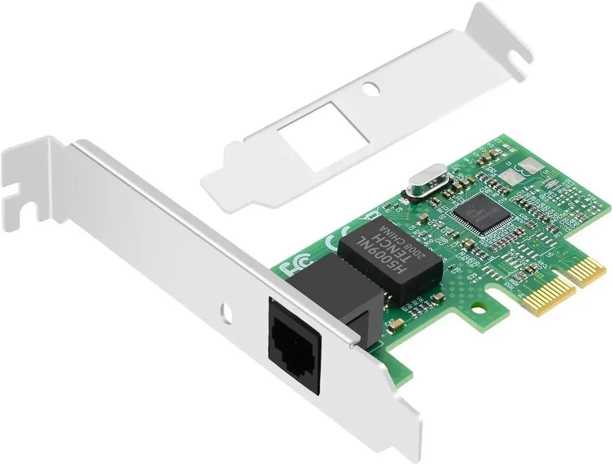 SMUGDESK SMUGDESK Gigabit PCIe X1 Network Card Intel I211 Single RJ45 VLAN Link Aggregation — product photo
