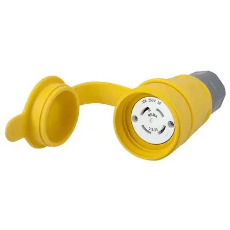 Hubbell Incorporated Hubbell Incorporated HBL29W75 Watertight Locking Connector L15-30R line protection — product photo