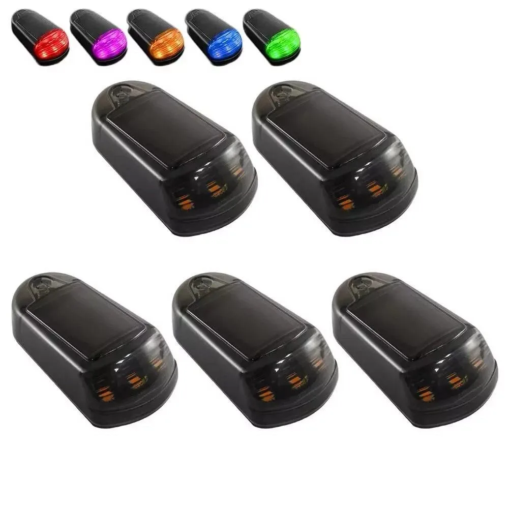 RAYBESTOS UNBRANDED RAYBESTOS UNBRANDED 5PCS Solar Powered Cab Lights Smoked IP67 — product photo