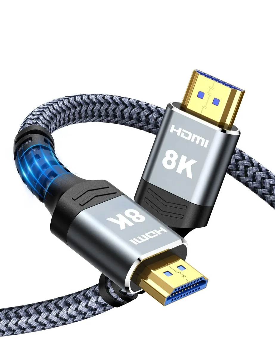 Bipra Bipra 8K 60Hz 4K 120Hz HDMI 2.1 Fiber Optic Cable 100ft — product photo