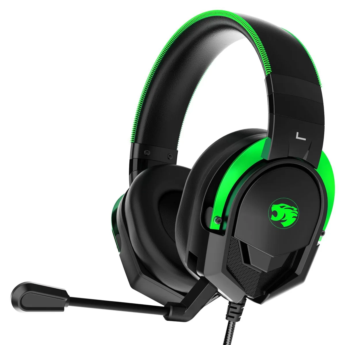  IMYB A88 Gaming Headset Green 50mm 7.1 3.5mm — product photo