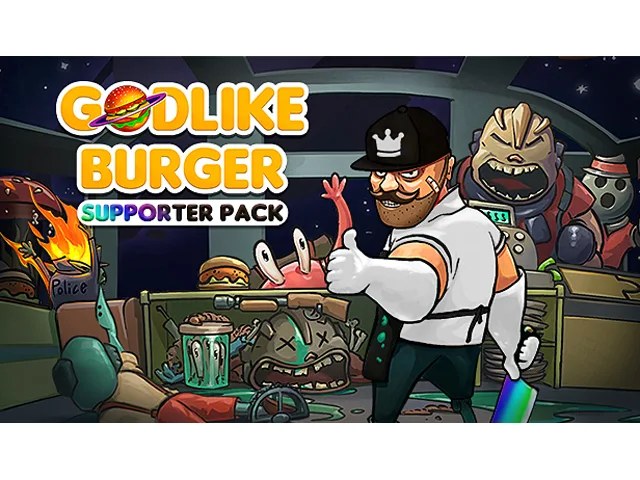 Daedalic Entertainment Daedalic Entertainment 70071 Godlike Burger Supporter Pack downloadable game — product photo