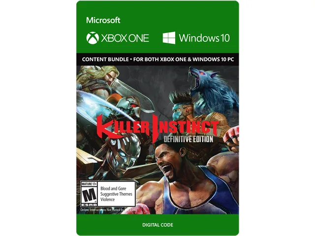Microsoft Microsoft G7Q-00036 Killer Instinct: Definitive Edition downloadable game — product photo