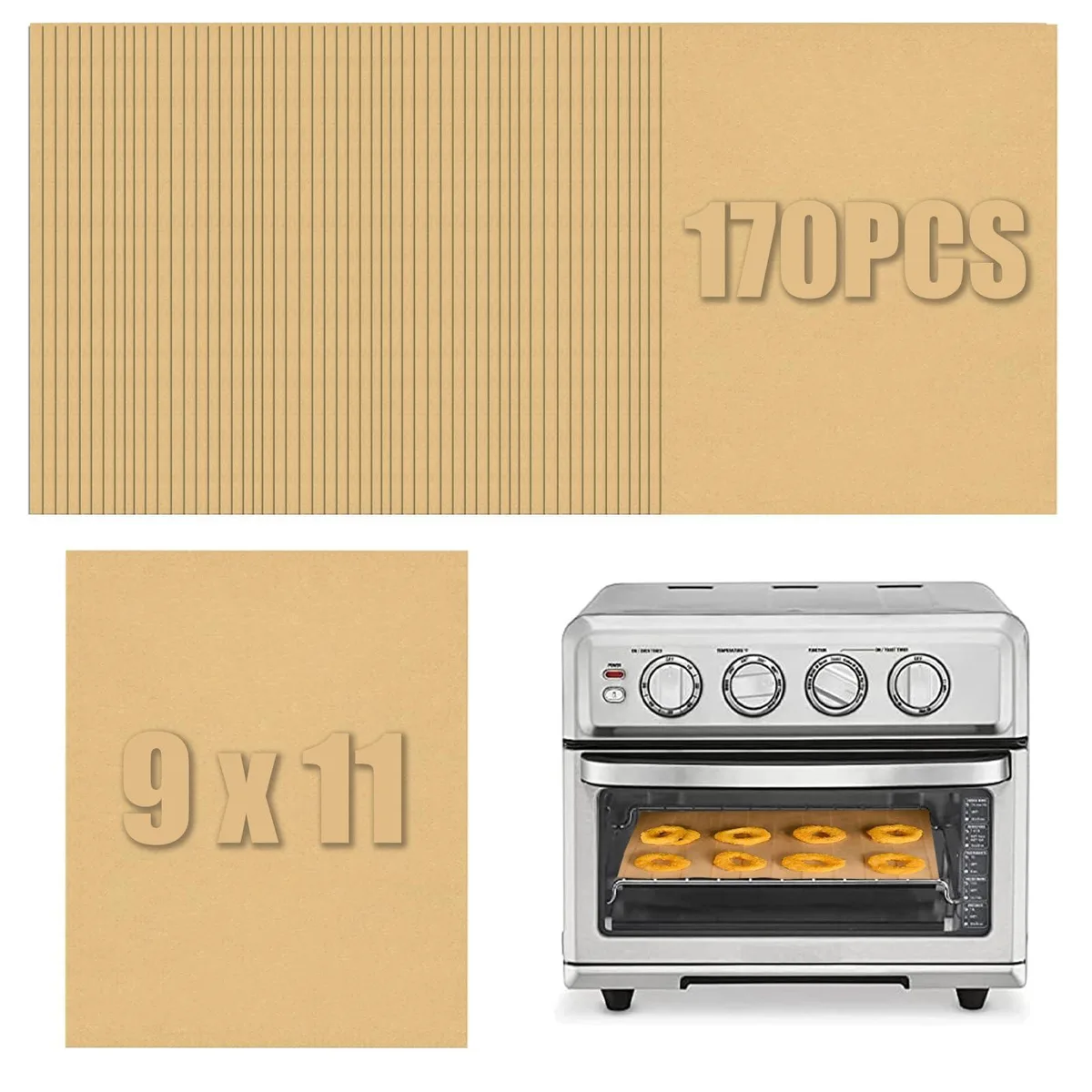  GOAUS Parchment9x11-175 170 Sheets 11x9in .25in paper craft — product photo
