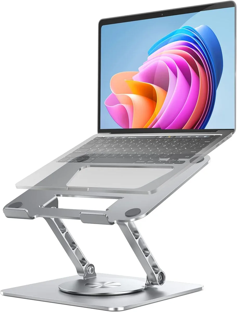 AUBEAMTO AUBEAMTO H10 Silver 360° Rotating Laptop Stand 10-17.3 — product photo