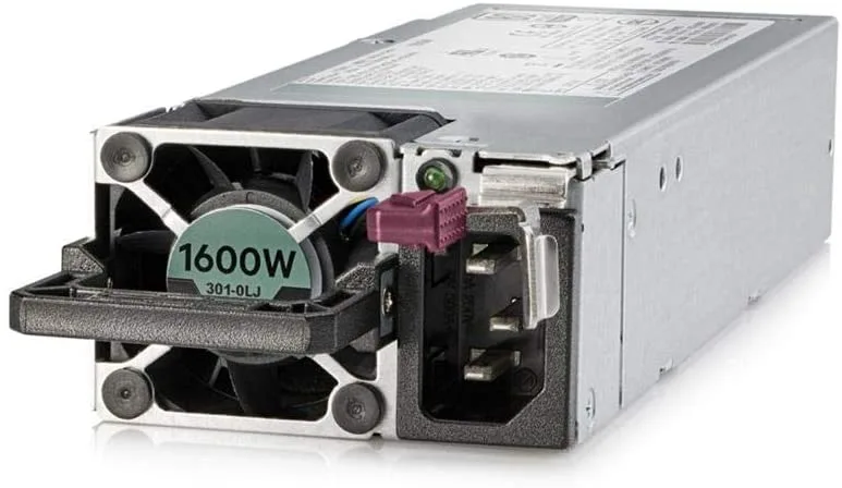 HPE - Server Options HPE 830272-B21 1600W Flex Slot Platinum Hot Plug LH Server Power Supply — product photo