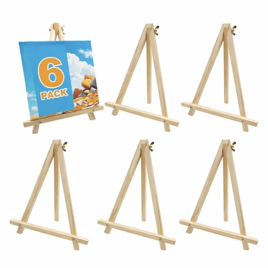  Plavixium Wood Easels S 6 Pack 9.4 in — product photo