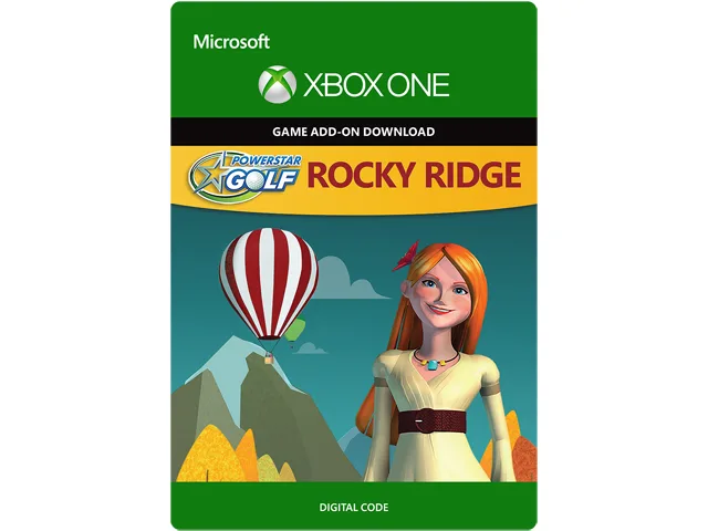 Microsoft Microsoft 7CN-00015 Powerstar Golf Rocky Ridge Game Pack downloadable game — product photo