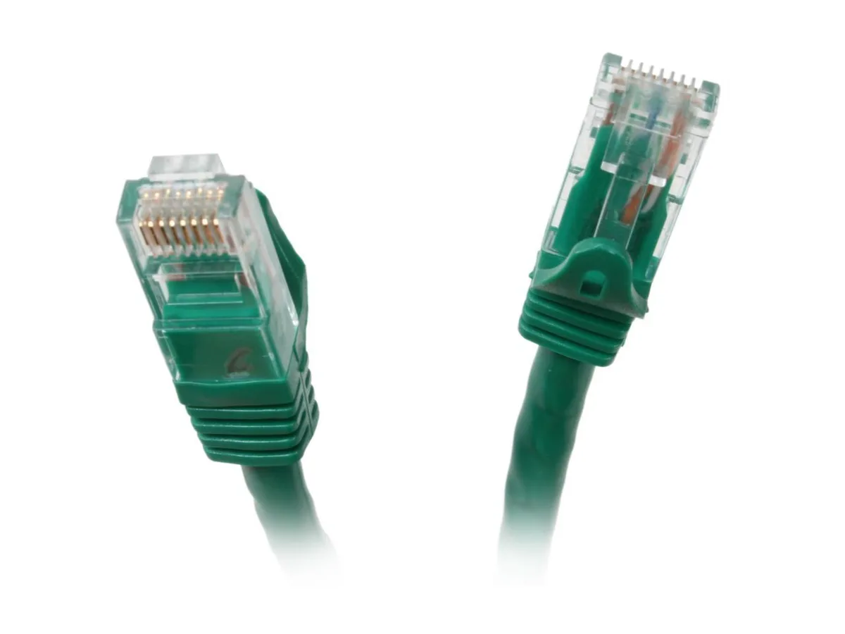 sakose sakose C6EB-3G network ethernet cable 3 ft Cat 6 green 550 MHz 2 pack — product photo