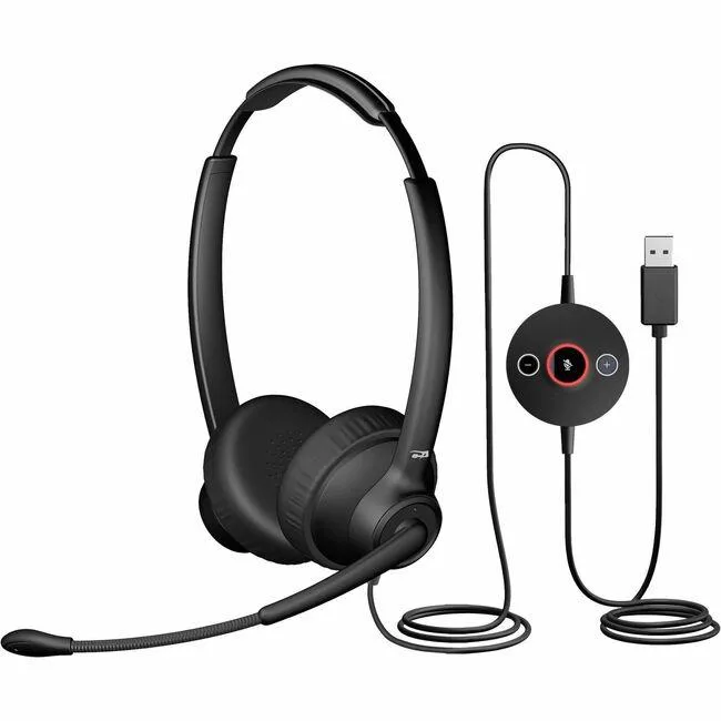 Cyber Acoustics Cyber Acoustics AC-304 USB-A Wired Headset with AI Noise Reduction — product photo