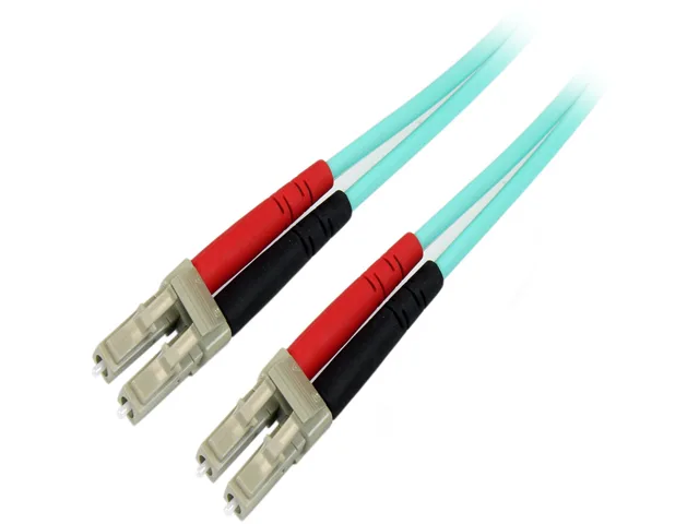STARTECH STARTECH 450FBLCLC1 3.3 ft OM4 Duplex LC/LC fibre optic cable — product photo