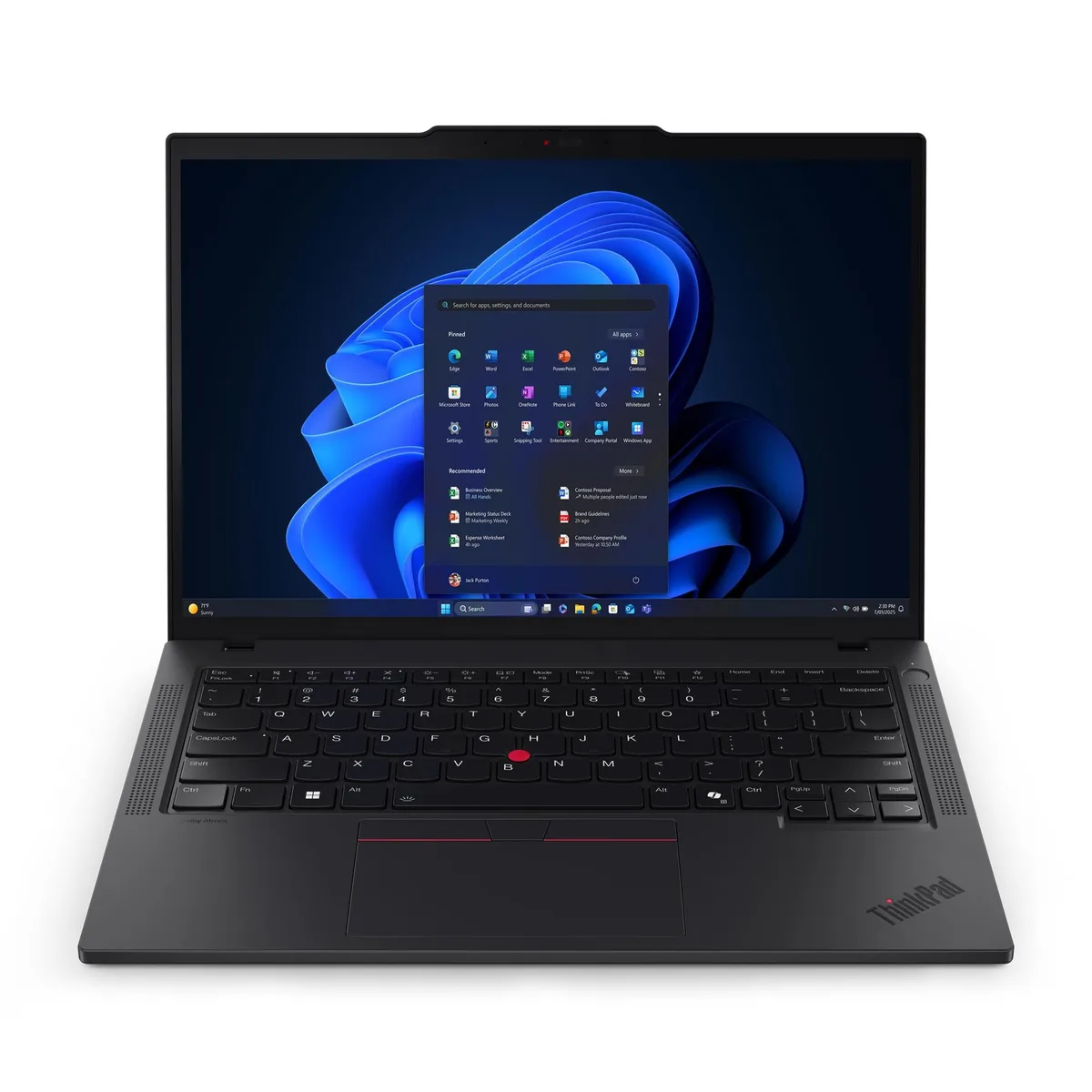 Lenovo Lenovo ThinkPad T14 Gen 6 14" Touch laptop AMD Ryzen AI 7 Pro 350 16GB 1TB 21QJ00CNUS — product photo