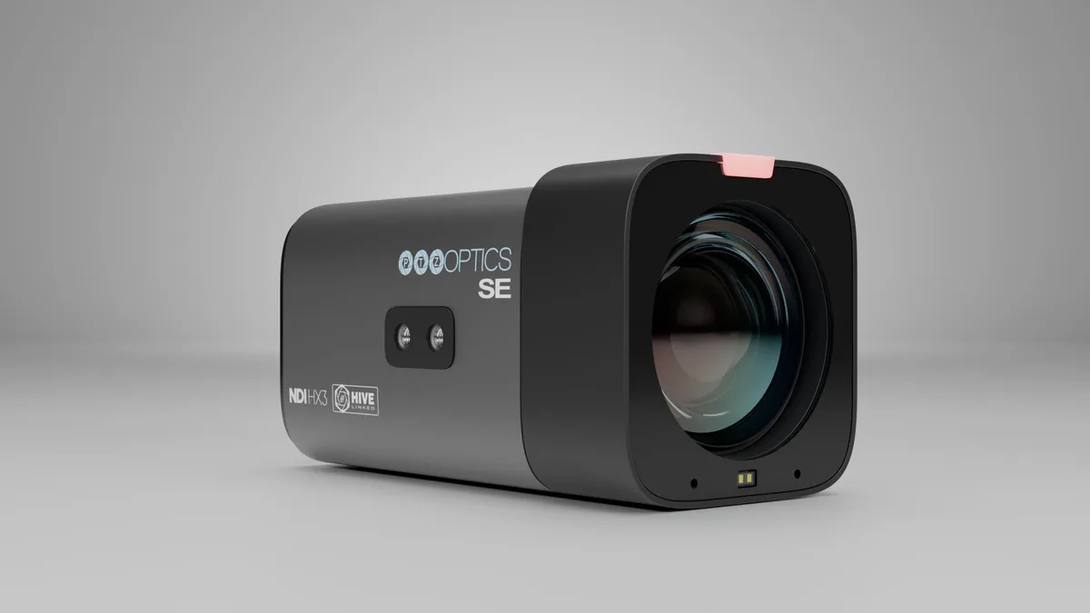 PTZOptics PTZOptics PTZPT12XSTUDIOSEGYG3 network camera 12X 1080p grey — product photo