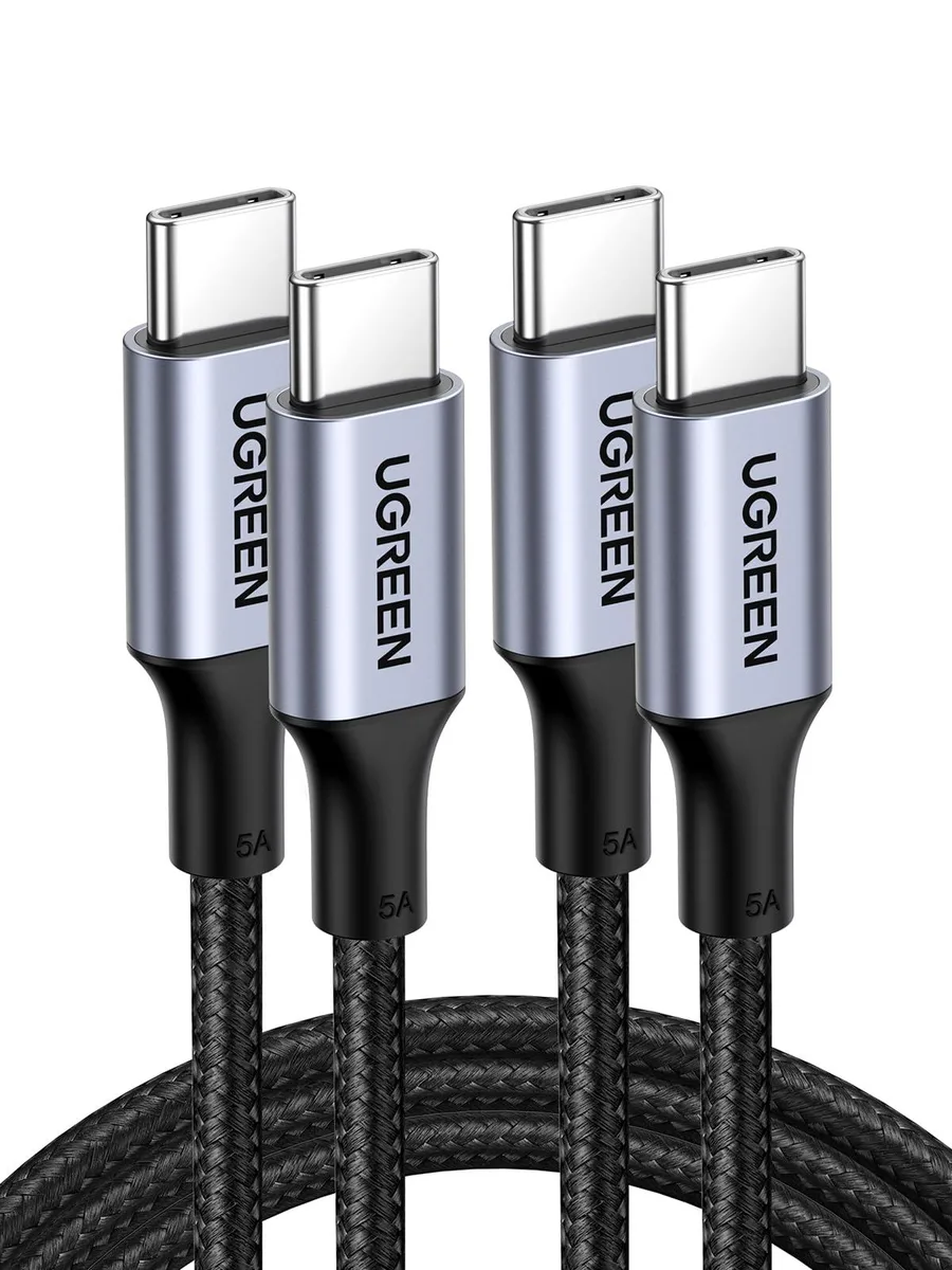  Ugreen 70427 USB-C cable 100W 3.3ft Black — product photo