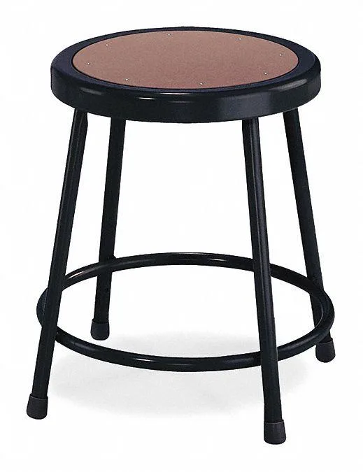  National Public Seating 6218-10 Round Stool 18 in height 14 in seat — product photo